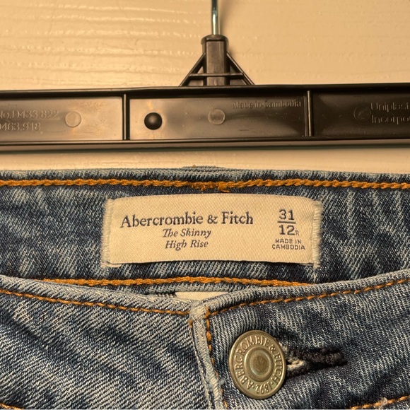 Abercrombie curve love patchwork jeans - Picture 8 of 8